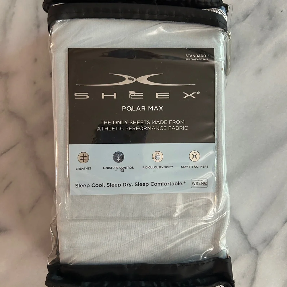 Sheex Polar Max Pillowcases - NEW